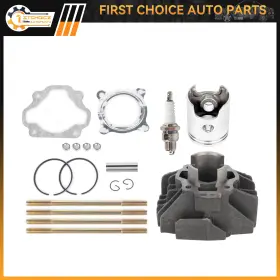 1stchoice-autoparts 1st113593choice Cylinder Piston Head Gasket Top End Kit Fits Yamaha Pw80 1983-2006