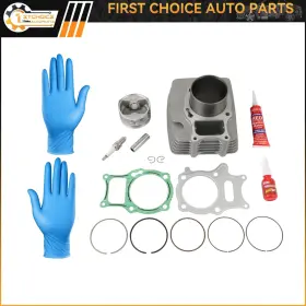 1stchoice-autoparts 1st183861choice Big Bore Cylinder Jug Piston Top End Kit For Honda Trx250ex 250x Recon 250 72mm