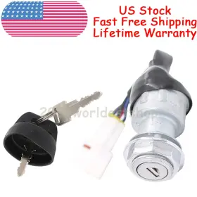 2020worldestshop 37200-055-0000 Ignition Switch Key Fits Hisun Massimo Ys Tsc Msu Utv 400 500 700