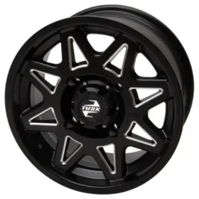 4/110 204-089-0005 4/110 Tusk Tintic Wheel 14x7 5.0 2.0 Milled/black