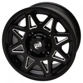 4/115 204-089-0006 4/115 Tusk Tintic Wheel 14x7 5.0 2.0 Milled/black