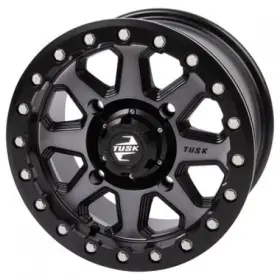 4/137 201-207-0015 4/137 Tusk Uinta Beadlock Wheel 15x7 5.0 2.0 Gunmetal/black