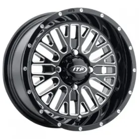 4/156 1422736731b 4/156 Itp Momentum Wheel 14x7 5.0 2.0 Gloss Black/machined