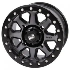 201-207-0008 4/156 Tusk Uinta Beadlock Wheel 14x7 5.0 2.0 Gunmetal/black