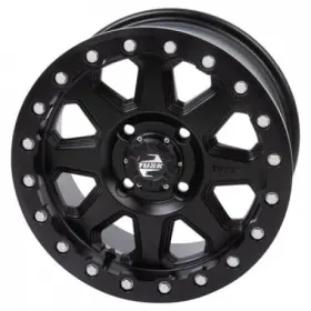 4/156 201-207-0022 4/156 Tusk Uinta Beadlock Wheel 14x7 4.0 3.0 Matte Black