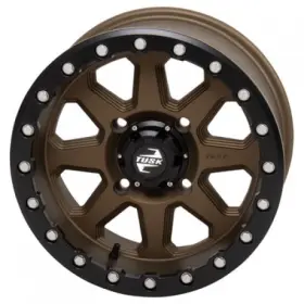 4/156 201-207-0057 4/156 Tusk Uinta Beadlock Wheel 15x7 4.0 3.0 Bronze