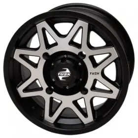 4/156 204-089-0024 4/156 Tusk Tintic Wheel 15x7 5.0 2.0 Machined/black