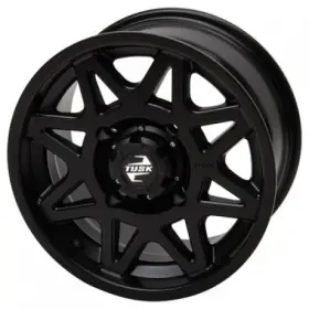 204-089-0026 4/156 Tusk Tintic Wheel 15x7 4.0 3.0 Matte Black