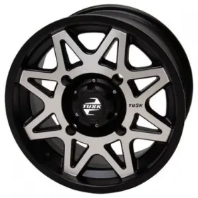 4/156 204-089-0030 4/156 Tusk Tintic Wheel 15x7 4.0 3.0 Machined/black