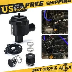 Alex Al-bov05bk-qy For Polaris Rzr Billet Blow Off Valve Kit Bov 2016-2024 Xpt Pro Xp Turbo R