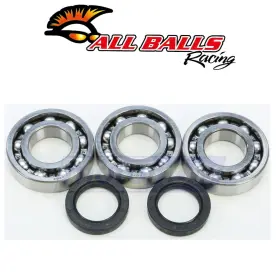 All Balls Mn/1bs2 Crankshaft Bearing Kit For 1989-1992 Polaris Big Boss 250 4x6 - Wc