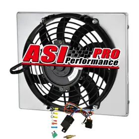 Alloyworks 0413-205 Aluminum Radiator Shroud Fan Relay For Artic Cat Prowler 700/550 Trv 700 550 450
