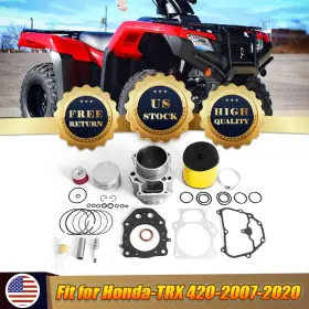 3005-008-4713 Aoh-junglecheetah Set For Big Bore Cylinder Top End 2007-18 Honda Trx 420 Rancher To 500 New 3005-008-4713 Aoh-junglecheetah Set For Big Bore Cylinder Top End 2007-18 Honda Trx 420 Rancher To 500 New
