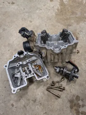 0808-205 Arctic Cat 2010-2012 450 H1 4x4 Cylinder Head W Rockers Camshaft Complete Assy