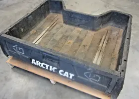 2506-767 Arctic Cat 07 650 H1 4x4 Genuine Storage Cargo Bed Luggage Dump Box With Tailgate
