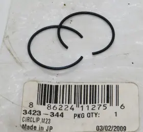 Arctic Cat 3423-344 Piston Pin Circlips Set Of 2 For 500 400 700 1998-2009