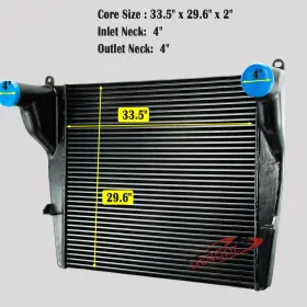 Asi Performance F31-6049 Charge Air Cooler Fit 1995-2008 Peterbilt 357 379 385/ 2001 377