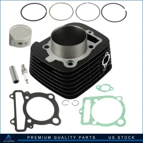 Aup Aup17166302s For Yamaha Kodiak 400 Big Bear Cylinder Piston Gasket Top End Rebuild Kit