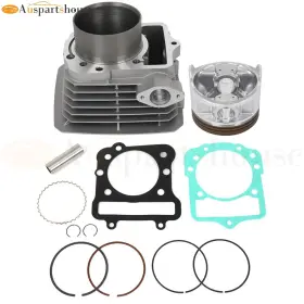 Auspartshouse 12417372 High Quality Cylinder Jug Piston Gasket Kit For 89-05 Kawasaki Bayou 300 Klf300c