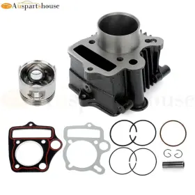 Auspartshouse 12417405 For Honda Atc70 Crf70 Ct70 Trx70 New Cylinder Piston Rings Top End Gaskets Kit
