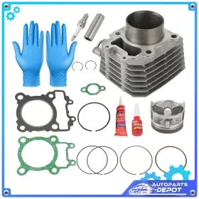 Autoparts-depot At183de860pot For Kawasaki Bayou 250 Klf250 03-11 Engine Cylinder Piston And Top End Rebuild Kit