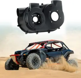 Autv-x3-017 Banana #atban Clutch Back Inner Cvt Variator Belt Cover Air Guide For Can Am 17-22 Maverick X3 Autv-x3-017 Banana #atban Clutch Back Inner Cvt Variator Belt Cover Air Guide For Can Am 17-22 Maverick X3