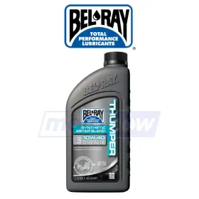 Bel-ray 99520-b1lw Bel-ray Thumper Racing Synthetic Ester Blend 4t Engine Oil - Ri