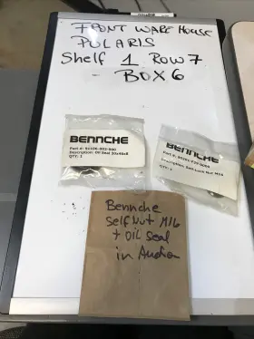 Bennche 91106-003-0000 Oil Seal 30x46x8 Self Lock Nut 90301-f39-0000 M16 Nib