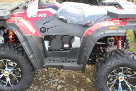 Bennche 9993296 Grey Wolf 400/500 Atv Msu Fender Flare Mud Flaps M0036