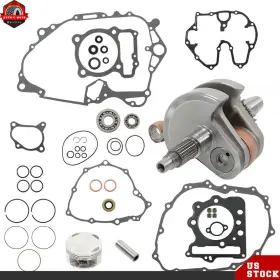 Berliii Wpc131a For 1999-2004 Honda Engine Rebuild Kit Crankshaft Piston Gaskets Trx 400 Ex
