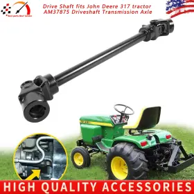 Best-parts-best-service Am37875 Drive Shaft For John Deere 317 Tractor Driveshaft Transmission Axle