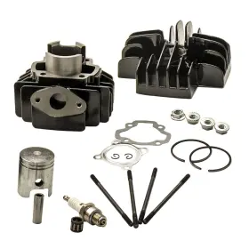 1fmpat Bfo 50cc Big Bore Cylinder Piston Gaskets Top End Kit For Yamaha Pw50 Qt50 1979-1987