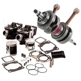 9hg0tv Bfo Engine Rebuild Kit Crankshaft Pistons Cylinder Set For Yamaha Banshee 350 87-06