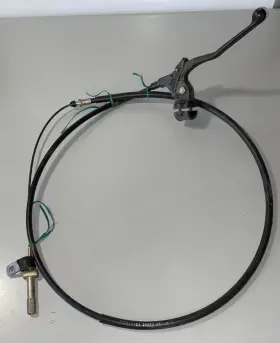 Bombardier 705600186 02 03 04 Quest Buck 500 650 Front Brake Perch Lever And Cable Oem