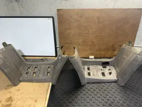 Bombardier 75676 2004 Can Am Outlander 330 Foot Wells Feet Rest Part