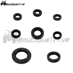 Boutiquetrove 822236 8pcs For Honda Rancher 350 Trx350te/tm 2000-2006 New Engine Oil Seal Kit