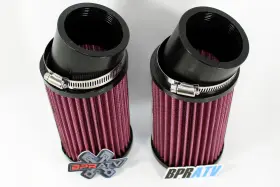 Bpratv Yamaha Banshee 350 Yfz350 Yfz 350 2xj-14451-01 Best 38mm 40mm 41mm Pwk Carb Air Filters K&n Style Filter Pods Pair Set