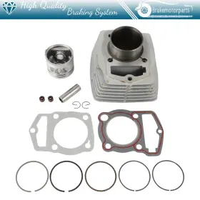 Brakemotorparts Bra183868oke Cylinder Piston Gaskets Rings Rebuild Kit For Honda Xl125 Tl125 Cl125 Cb125s