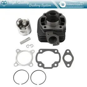 Brakemotorparts Bra183870oke Cylinder Big Bore Kit Piston Pin 50cc 70cc For Yamaha Jog Zuma Vino 2 Stroke