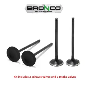 Bronco 990059 2 Intake And Exhaust Valves Kit Set Polaris Ranger 400 500 1999-2014