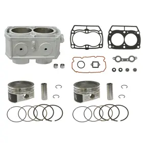 Bronco Br-1561-201324 Standard Bore Top End Piston And Cylinder Kit Polaris Rzr S 800 2009 Utv