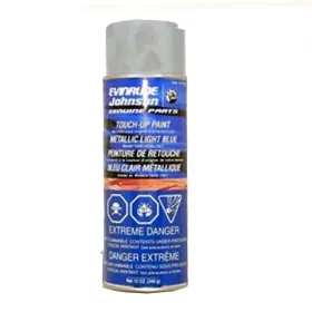 Brp 0777176 Oem 12oz Metallic Lt. Blue Touch-up Paint 1978-87