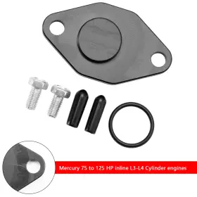 Bruce&shark M586-a106 420212 Block Off Oil Injection For Mercury 75-90-100-115-125 Hp Seadoo 88-05 H1