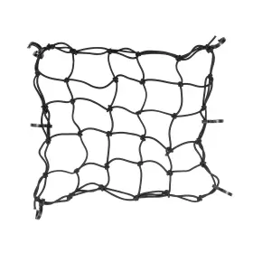 Bunker Indust 731889055866 Heavy Duty Bungee Cargo Net 16 Inch X16 Stretches To 30 X30 Hooks For Truck Bed