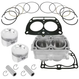 Caltric Cy101aa2007 Cylinder And Piston Ring Kit With Gasket For Polaris Ranger Xp 800 2012