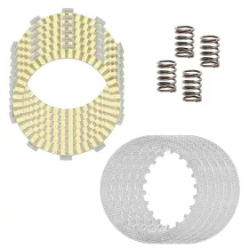 Caltric Fp101a2029 Clutch Friction Steel Plates Kit For Honda Trx350fm Rancher 350 4x4 S 2000-2006