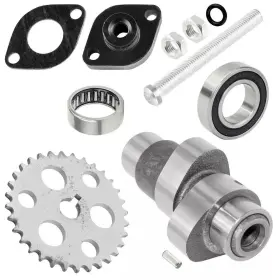 Caltric Tl114 Cm104 Xd101 Xd102 Xn102 Camshaft Lifter Tensioner With Sprocket Fits Yamaha Kodiak 400 Yfm400f 1993-1999