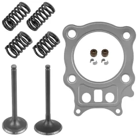 Vk208a2003aa Caltric Intake And Exhaust Valve Kit With Gasket For Honda Rancher 350 Trx350fm 4x4 200