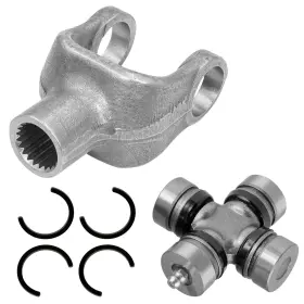 Caltric Yo113 Uj103 Rear Drive Shaft Yoke With U-joint For Yamaha Moto-4 Yfm350er Yfm 350 Er 1987-1995