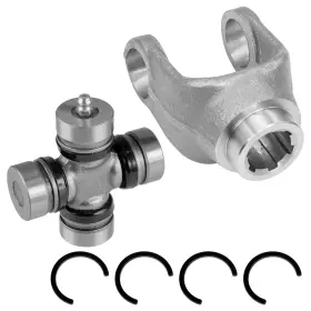 Caltric Yo114 Uj126 Rear Drive Shaft Yoke Ujoint For Yamaha Big Bear 350 Yfm350u Yfm350 U 2x4 96-99